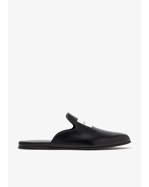 Givenchy White Label Flat Slippers for men