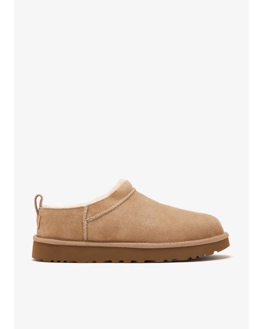 Ugg White Classic Micro Boots