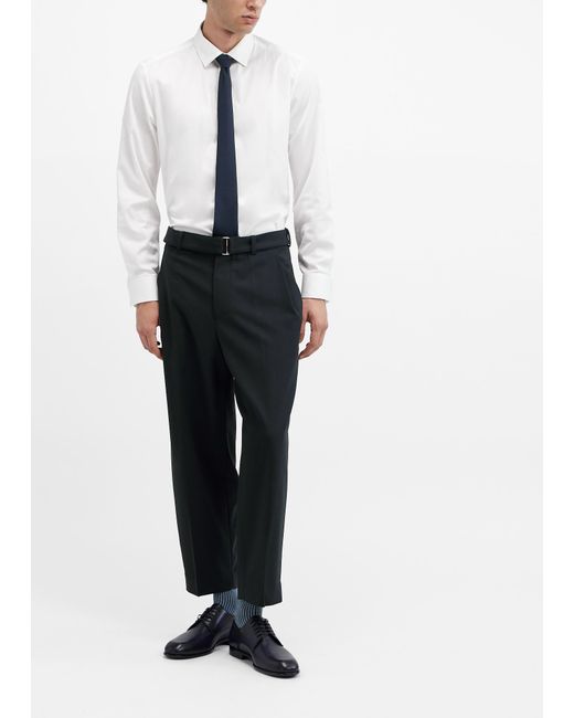 Ferragamo Blue Fosco Derby Shoes for men