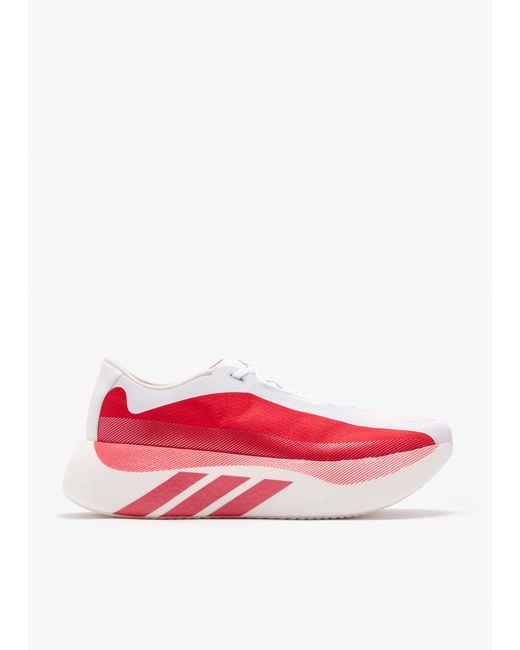 Adidas Red Hyperboost Edge Sneakers for men