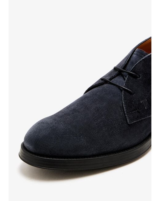 Tod's Black Suede Boots for men