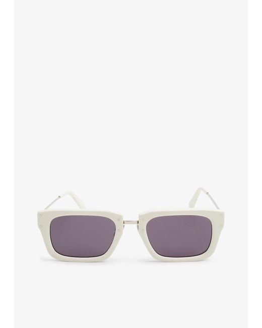 Jacquemus Purple Les Lunettes Soli Sunglasses for men