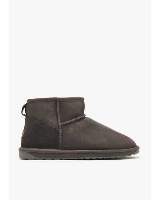 EMU Gray Stinger Micro Boots