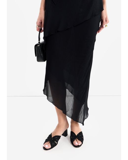 Nicoli White Cesca Mules