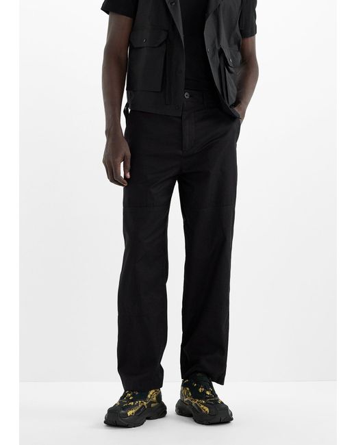 Versace Black Mercury Sneakers for men