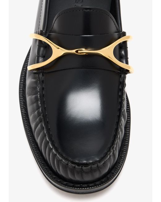 McQueen White Wishbone Loafers for men