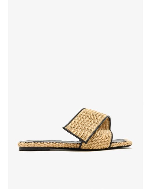Givenchy White Sliced Square Sandals