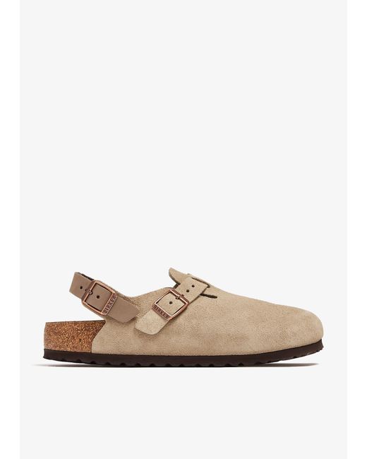 Birkenstock White Tokio Ii Regular-Width Clogs