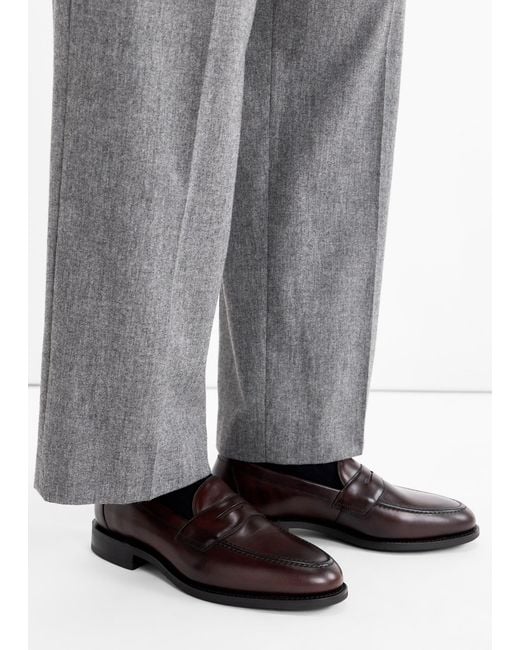 Loake Brown Imperial Loafers for men