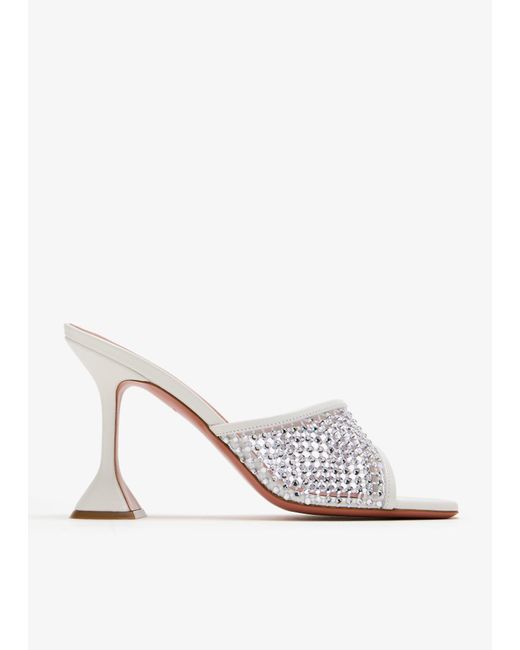 AMINA MUADDI White Lupita Mules
