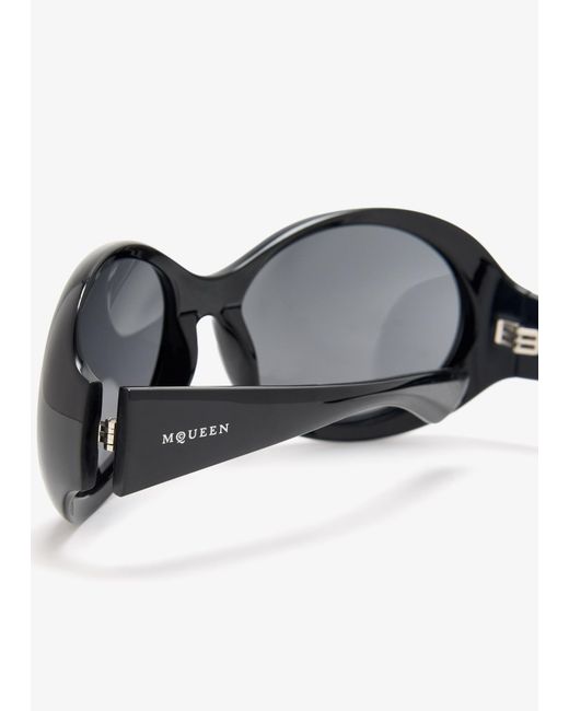 McQueen Gray Kate Sunglasses