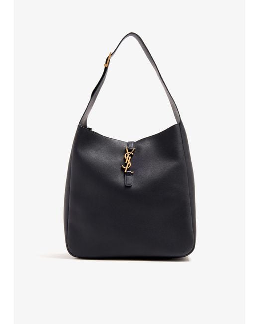Saint Laurent Black Le 5 À 7 Large Supple Bag