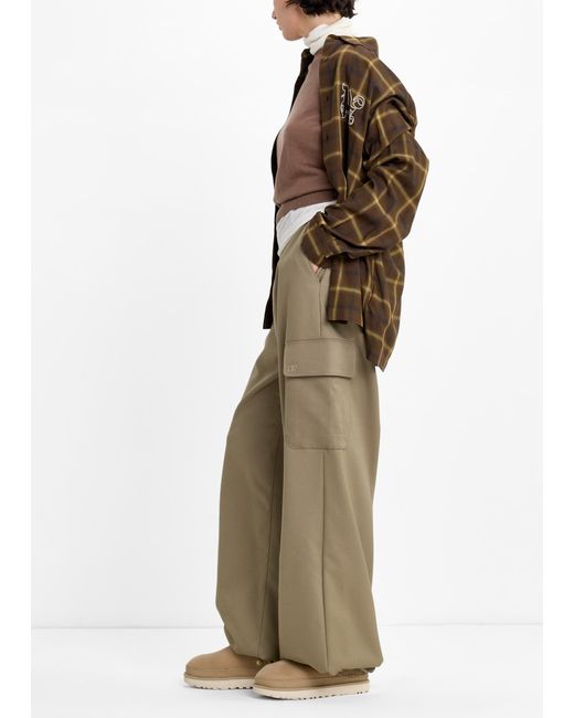 Ugg Brown Goldenstar Villa Suede Clogs