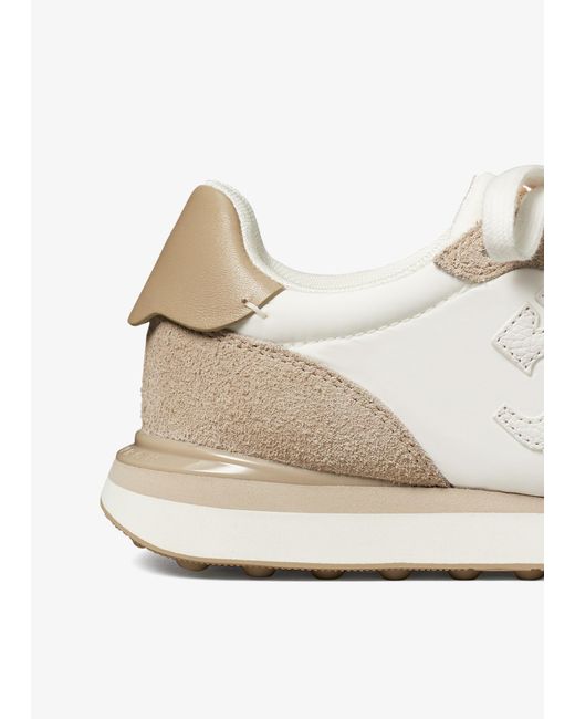 Tory Burch White Destiny Trainers