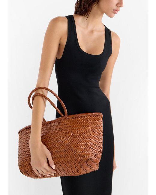 Dragon Diffusion Bamboo Triple Jump Big Tote Bag in Brown | Lyst