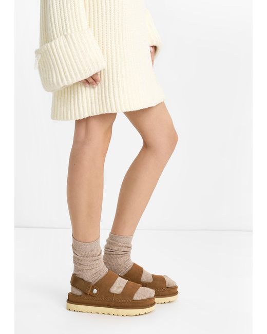 Ugg Brown Goldenstar Glides