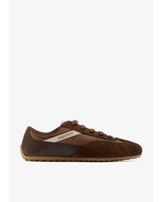 McQueen Brown Boxe Sneakers