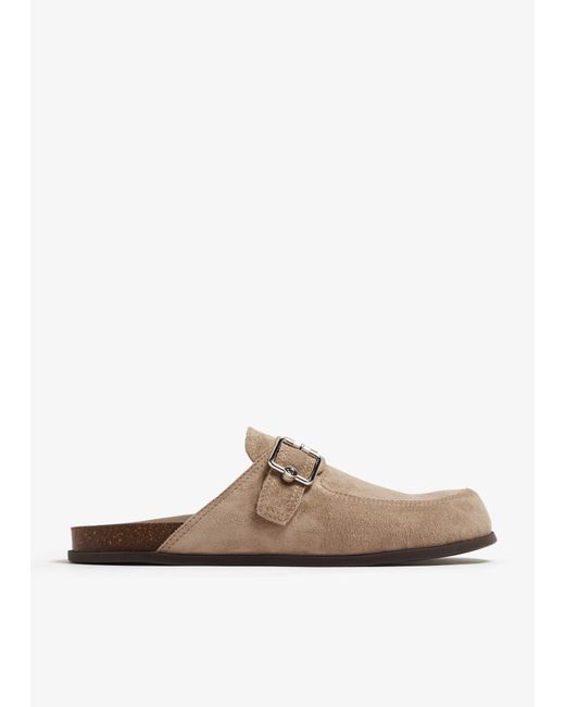 Jimmy Choo White Etta Slippers for men