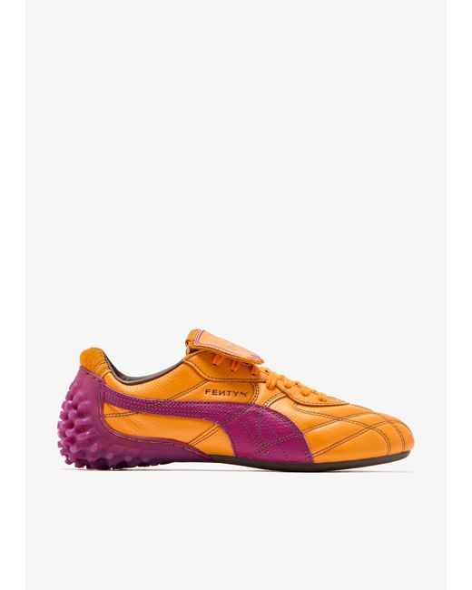 PUMA Orange X Fenty Avanti Ls Stitched Sneakers