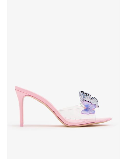 Sophia Webster Pink Vanessa Mules