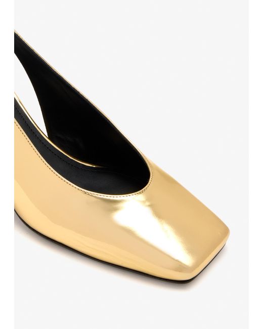 Givenchy Natural Tape Slingback Pumps