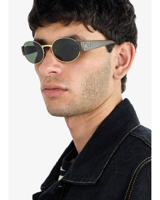 Ray-Ban Green Round Sunglasses