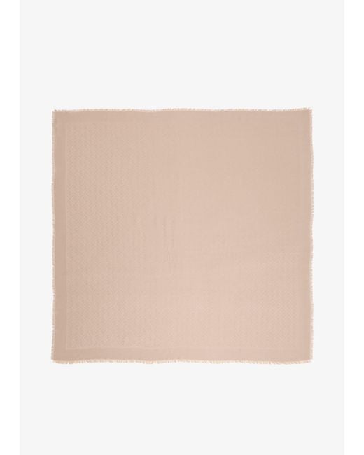 Fendi Natural Ff Shawl