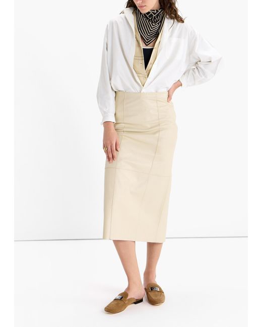 Tory Burch White Leelee Slippers