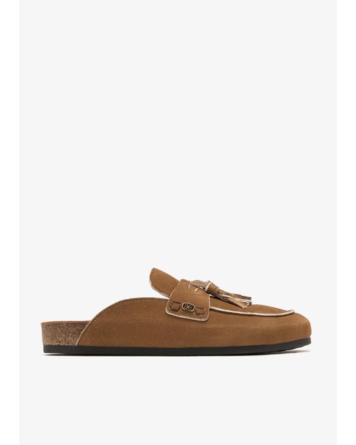 Sam Edelman Brown Astrid Slippers