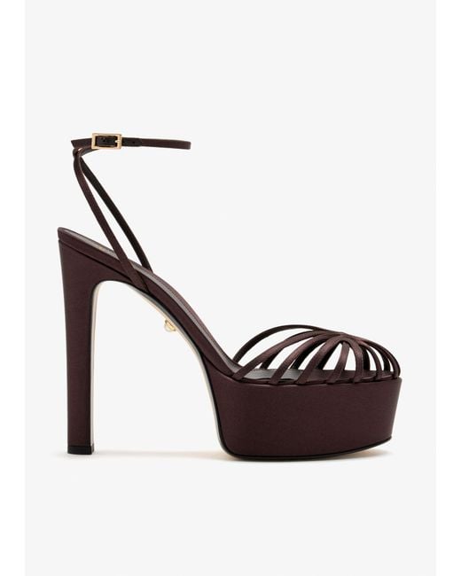 ALEVI Black Eva Platform Sandals