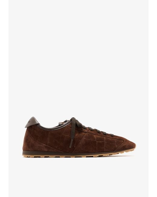 Jacquemus Brown Les Tennis Sneakers
