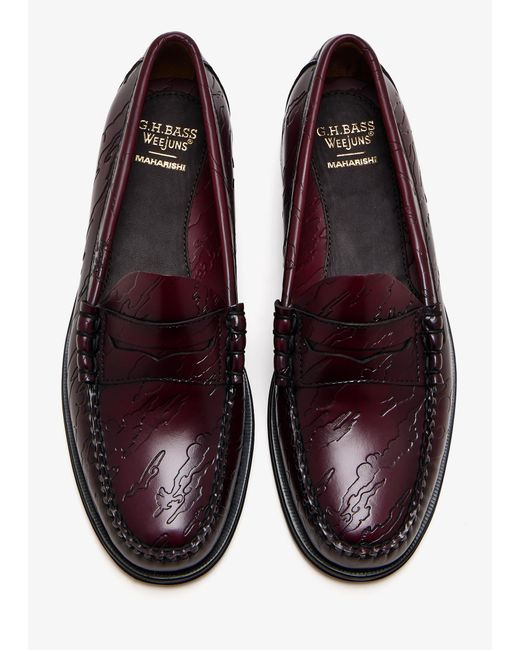 g-h-bass-co-x-maharishi-weejuns-larson-penny-loafers-in-white-for