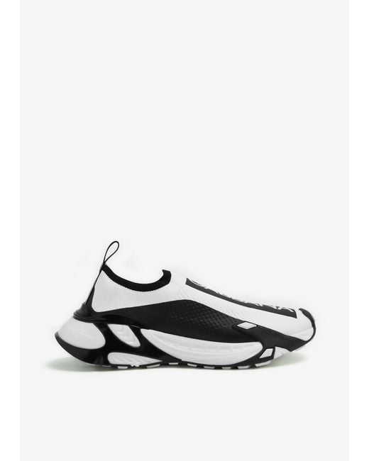 Dolce & Gabbana White Fast Stretch Mesh Sneakers