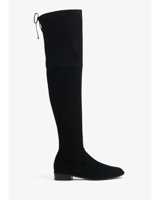 Stuart Weitzman Black Lowland Boots