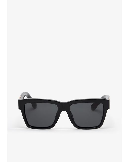 Dolce & Gabbana Gray Mirror Logo Sunglasses for men