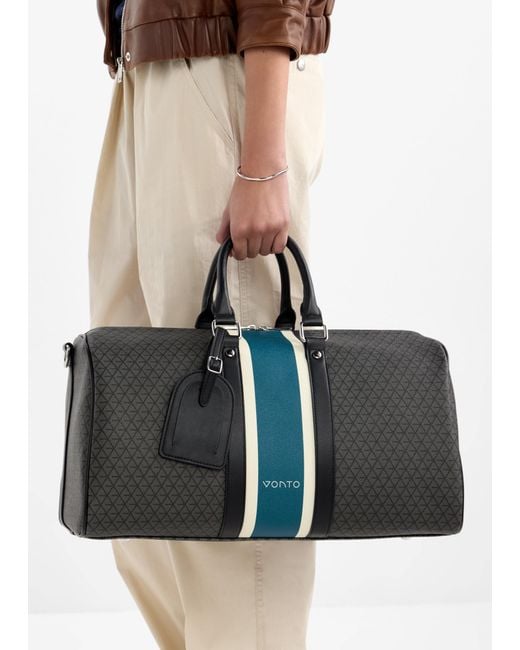 Vonto Black Duffle Bag