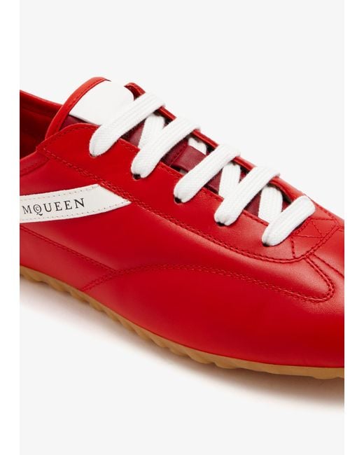 McQueen Red Boxe Sneakers
