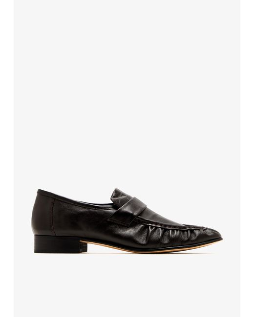 Tony Bianco Black Gatsby Loafers