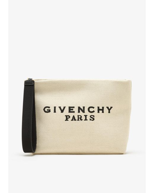 Givenchy Natural Logo Pouch