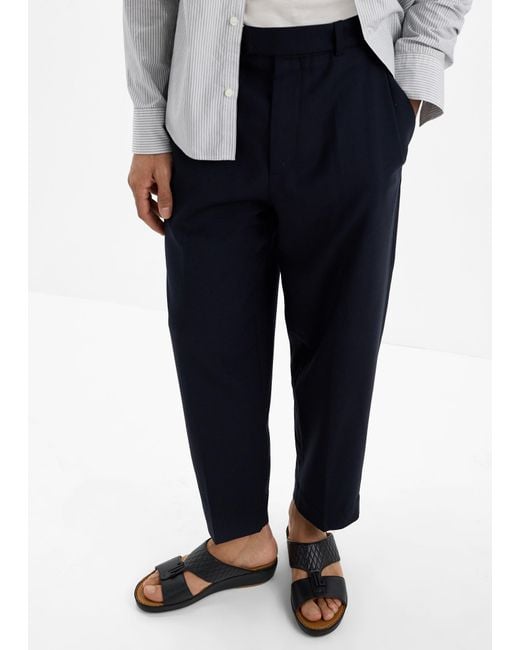Seventy Six Black Not Half Sandals for men