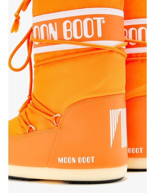 Moon Boot Orange Icon Boots