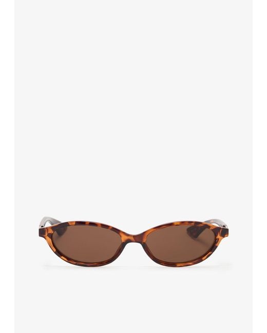 Le Specs White Duskfall Sunglasses