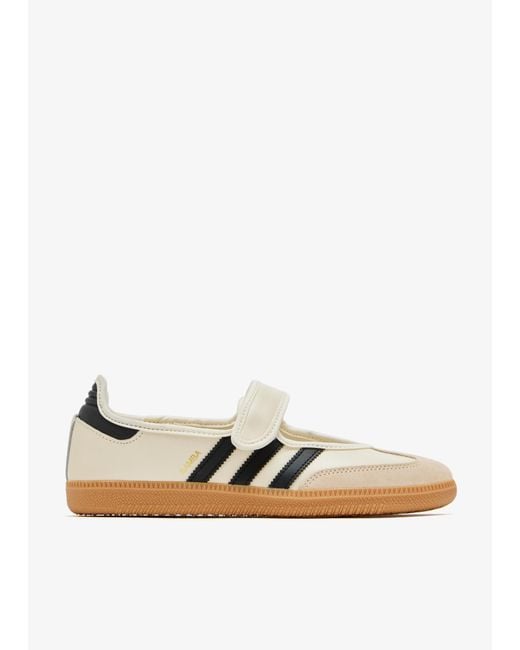 Adidas White Samba Jane Shoes