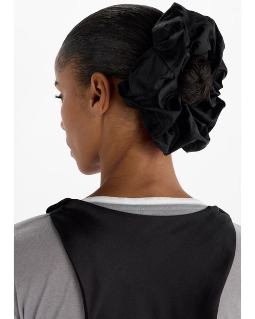 Hai Black Organza Scrunchie