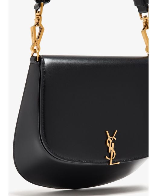 Saint Laurent Black Voltaire Top Handle Bag