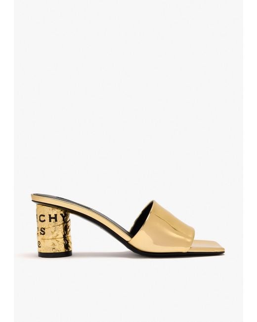 Givenchy Natural Tape Heeled Mules
