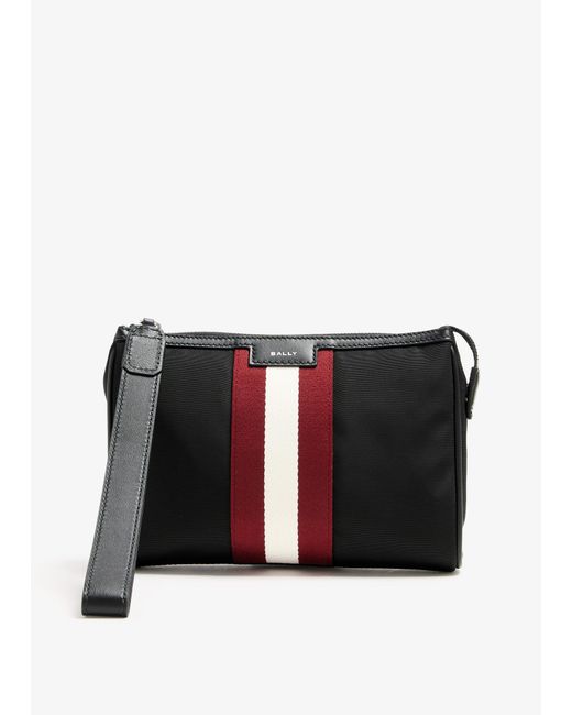 Bally White Code Pouch for men