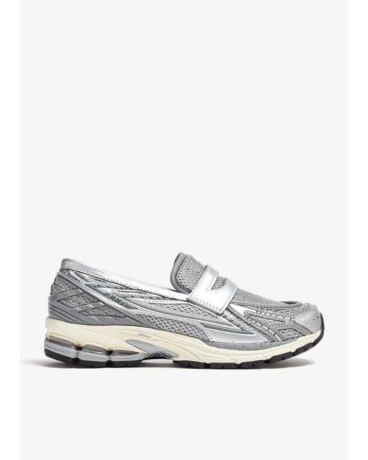 New Balance White 1906L Loafer Sneakers