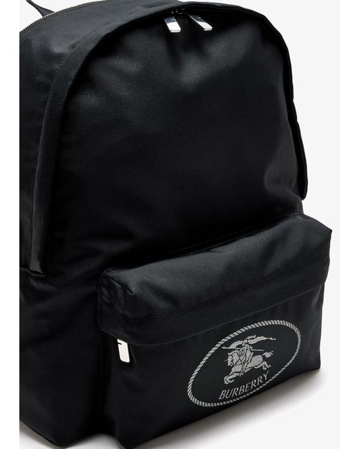 Burberry Black Orkney Backpack for men