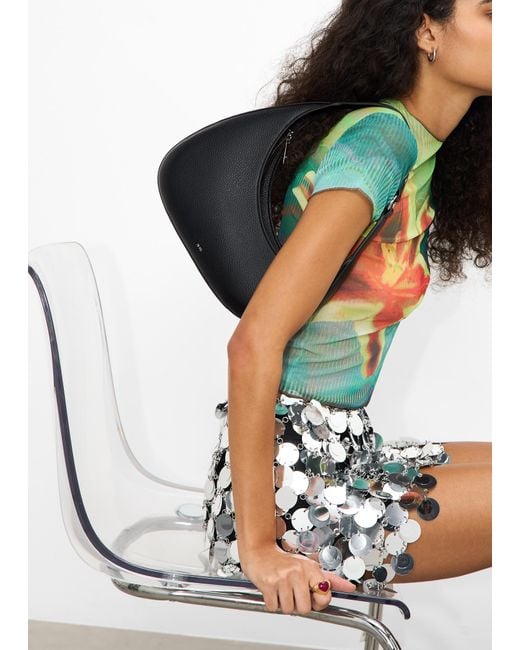 JW PEI Black Harlee Shoulder Bag